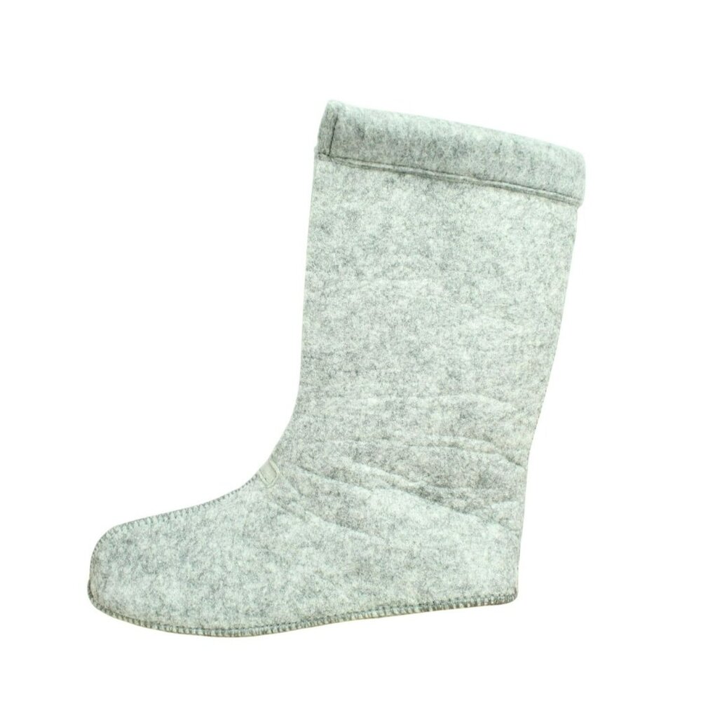 LL Bean Gray Wool Warm Replacement Boot Liner Inserts Size 5
